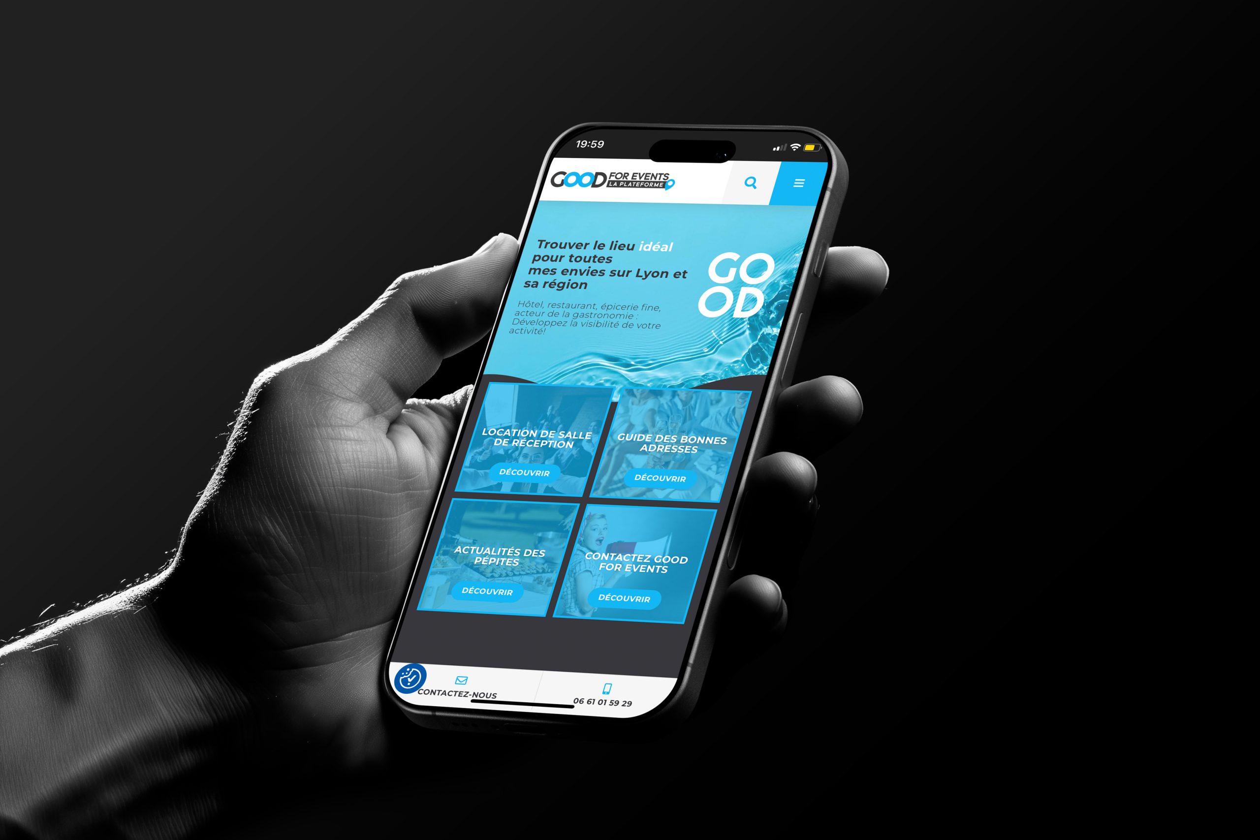 Découvrir la plateforme Lyonnaise Good For Events