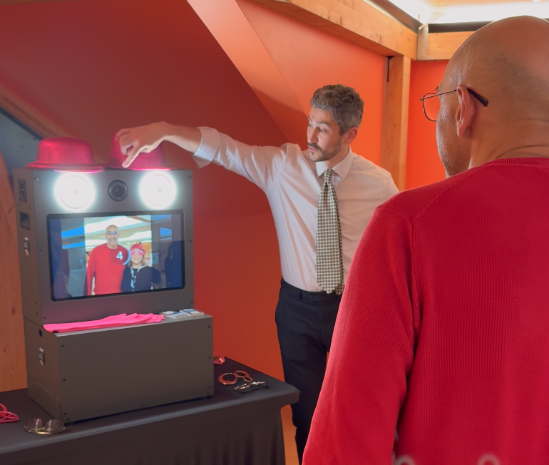 Vivre une expérience photo avec notre photobooth